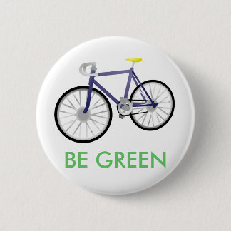 BEN GROEN RONDE BUTTON 5,7 CM