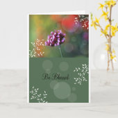 Ben Heilig Wenskaart Kaart (Gele Bloem)