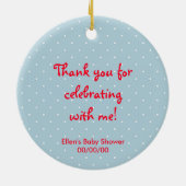 Ben het Beer Keramisch Ornament (Achterkant)