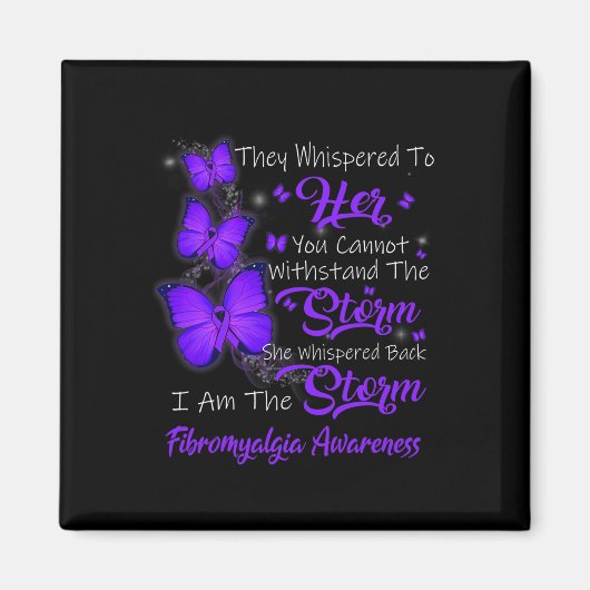 Ben het Storm fibromyalgie bewustzijn Magneet (Voorkant)
