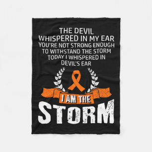 Ben het Storm leukemie bewustzijn Fleece Deken