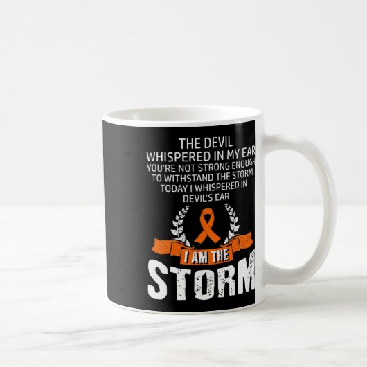 Ben het Storm leukemie bewustzijn Koffiemok (Rechts)