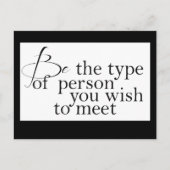 Ben het type… Motivatie Briefkaart (Voorkant)