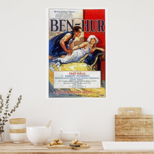 Ben-Hur 1925 Poster (Keuken)