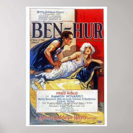 Ben-Hur 1925 Poster (Voorkant)