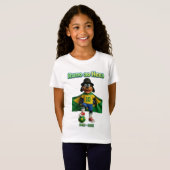 Ben-Hur Craque 10 com Capa da Bandeira T-shirt (Voorkant volledig)