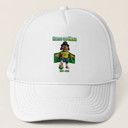 Ben-Hur Craque 10 com Capa da Bandeira Trucker Pet (Voorkant)