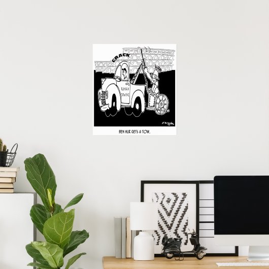 Ben Hur krijgt een Tow Poster (Thuiskantoor)