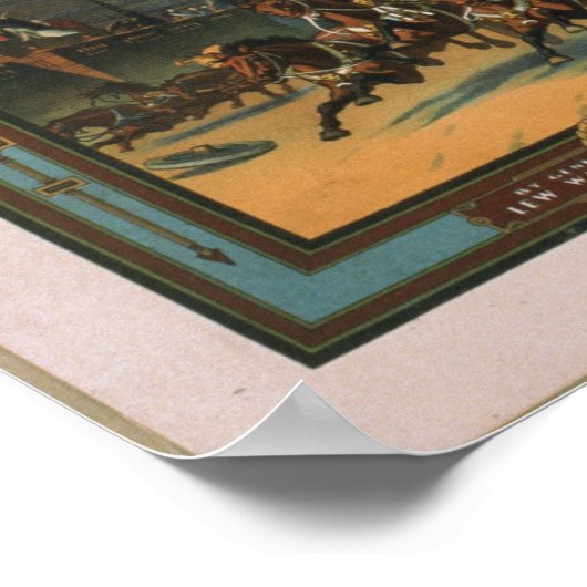 BEN HUR THEATER POSTER REPRINT (Hoek)