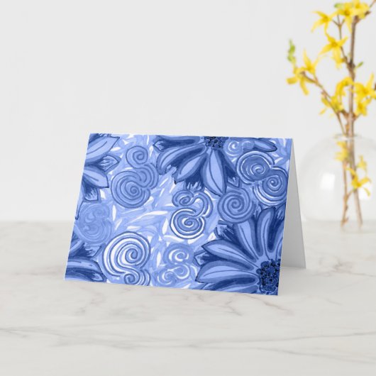 Ben ik blauw? kaart (Gele Bloem)