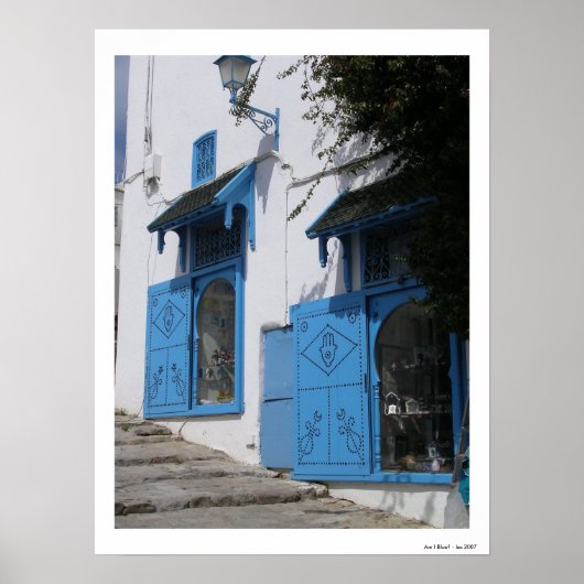 Ben ik blauw? poster (Voorkant)