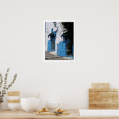 Ben ik blauw? poster (Keuken)