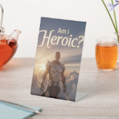 Ben ik dat? reclamebord met voetstuk (Insitu)