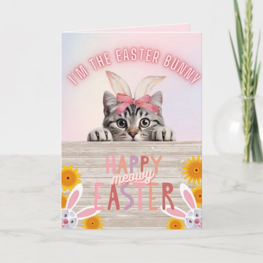  ben ik de paashaas kaart (Voorkant)