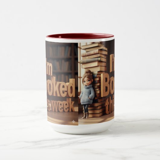 ben ik deze week geboekt mok (Midden)