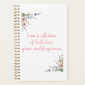  ben ik een weerspiegeling van God Christelijk Planner (Voorkant)