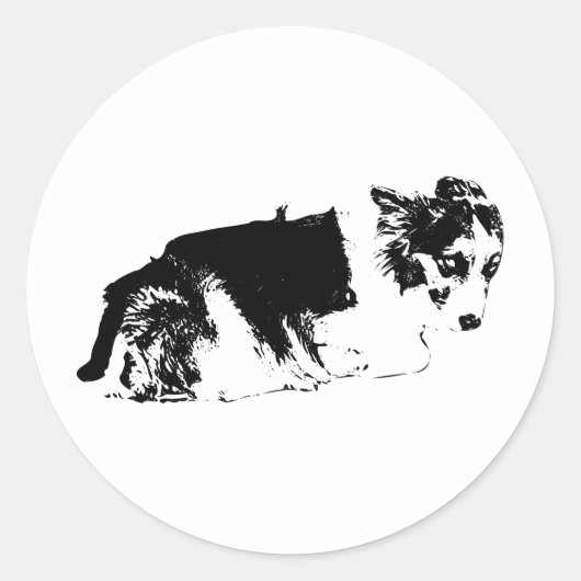 Ben ik genoeg? ronde sticker (Voorkant)