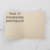 Ben ik iets vergeten? kaart (Binnen)