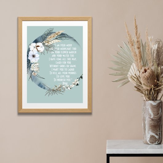  ben ik je moeder Rumi Poster