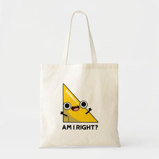Ben ik juist grappig, juist gespannen tote bag (Voorkant)