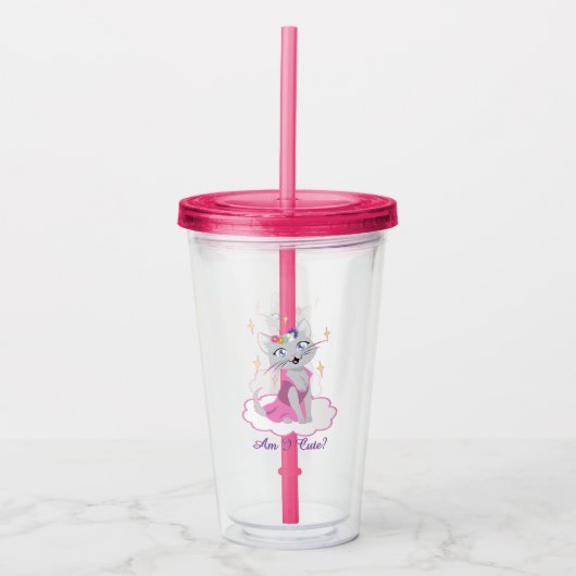 Ben ik klote? acryl drinkbeker (Voorkant)