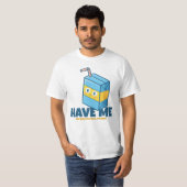  "Ben ik melkionair geworden" T-shirt (Voorkant volledig)