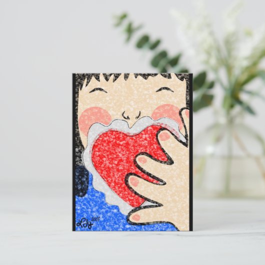 Ben ik mijn? briefkaart (Staand voorkant)