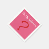 Ben ik mijn Valentijn? Servet (Hoek)