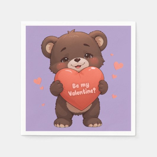 Ben ik mijn Valentijn? Servet (Voorkant)