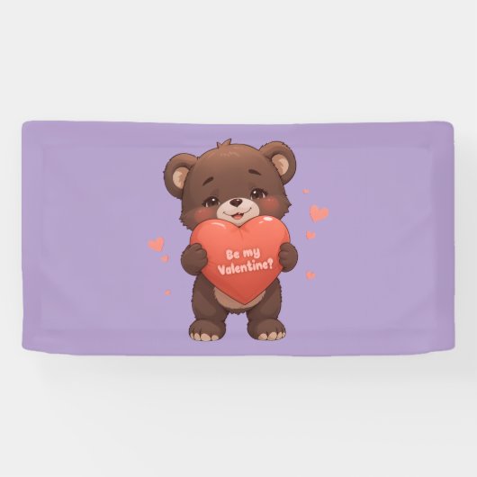 Ben ik mijn Valentijn? Spandoek (Horizontaal)