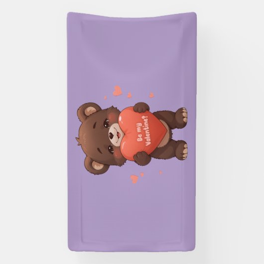 Ben ik mijn Valentijn? Spandoek (Verticaal)