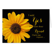 Ben ik m'n bruidsmeisje? Naar Vriend of ander rela (Voorkant Horizontaal)