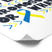 Ben ik Rockin# dit extra chromosoom naar beneden s Poster (Hoek)