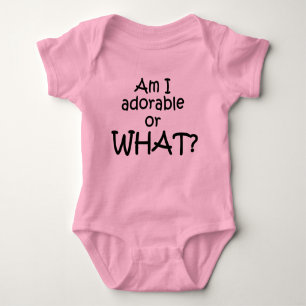 Ben ik Schattig of zo? Funny Cute Romper