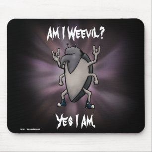 Ben ik Weevil Heavy Metal Cartoon Muismat
