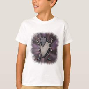 Ben ik Wekwaadaardige, zware metalen Cartoon T-shirt