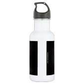 Ben ik Wekwaadaardige, zware metalen Cartoon Waterfles (Achterkant)