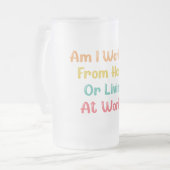 BEN IK WERKT VAN THUIS OF LEEF OP HET WERK MATGLAS BIERPUL (Voorkant links)