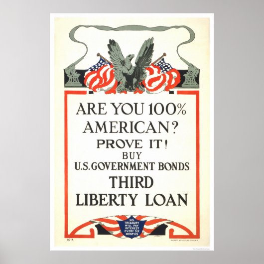 Ben je 100% Amerikaan? Lening van de derde vrijhei Poster (Voorkant)