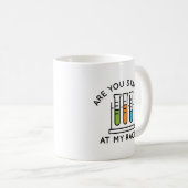 Ben je aan het staren in mijn rack? koffiemok (Voorkant rechts)