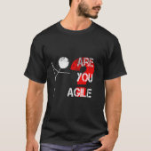 Ben je Agile? T-shirt (Voorkant)
