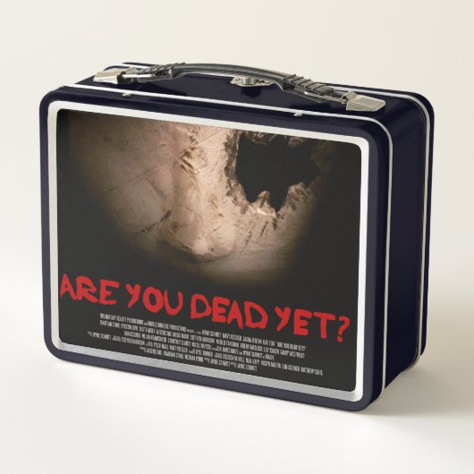 Ben je al dood - "Verberg" Lunchbox (Achterkant)