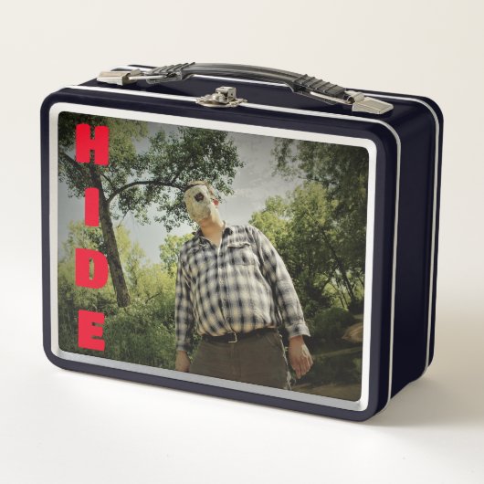 Ben je al dood - "Verberg" Lunchbox (Voorkant)