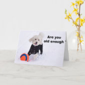 BEN JE AL OP DE LEEFTIJD VOOR HOORTOESTEL? KAART (Gele Bloem)