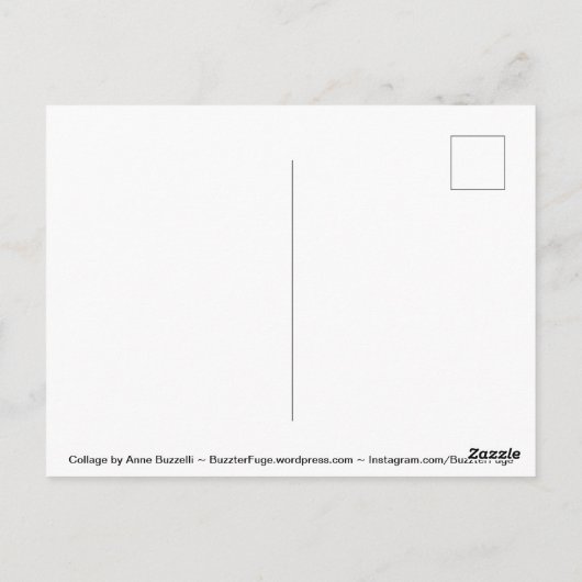 Ben je al zo gekomen? - briefkaart (Achterkant)