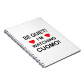 BEN JE BEL! Ik kijk naar CUOMO Notitieboek (Rechterzijde)
