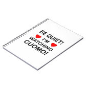 BEN JE BEL! Ik kijk naar CUOMO Notitieboek (Linkerzijde)