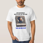 Ben je beter af dan 160 jaar geleden? t-shirt (Voorkant)
