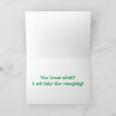 **BEN JE BRAAF OF STOUT GEWEEST** KAART (Binnen)