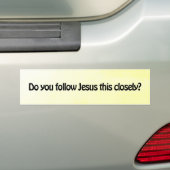 Ben je dat? bumpersticker (Op auto)